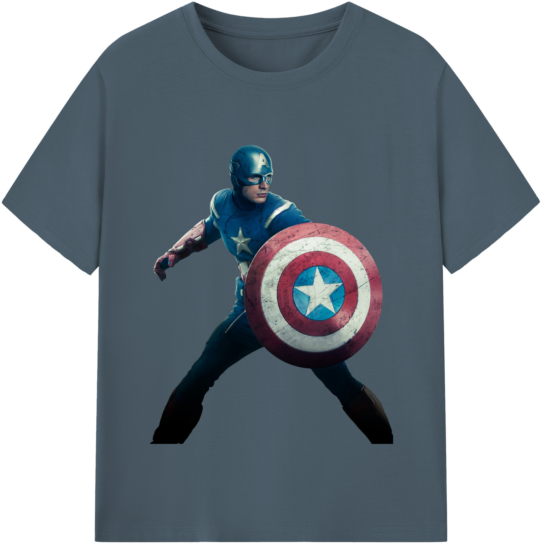 （画像用） アベンジャーズ The Avengers 綿100％半袖Tシャツ（フロントプリント）